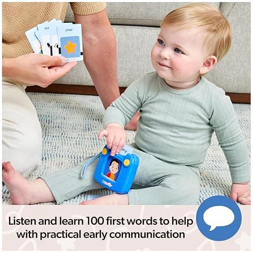 Ms. Rachel Official First Words Talking Flash Cards with Electronic Reader, 100 Words, Educational Toys & Toddler Toys for Girls & Boys Ages 1-2+ thumbnail 4