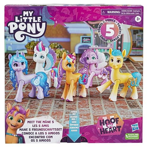 My Little Pony Toys: Make Your Mark Meet The Mane 5 Collection Set, Gifts for Kids (Amazon Exclusive) thumbnail 3