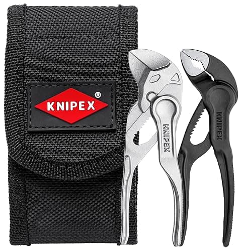 KNIPEX Tools 00 20 72 V04 XS 2 Pc Mini Pliers Set XS in Belt Pouch - Image 1