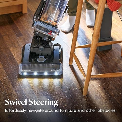 Bissell CleanView Max Tangle-Free Rewind Pet Hair Vacuum with LED Headlights, Tangle-Free Brush Roll, Automatic Cord Rewind, Included pet Tools, 4073L thumbnail 5