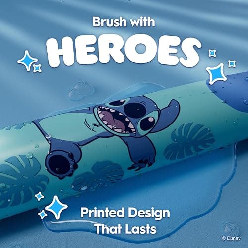 Oral-B iO Kids Disney Stitch Electric Toothbrush, 1 Toothbrush Head, 1 Travel Case, 3 Modes with Kid-Friendly Sensitive Mode, 2-Min Music Timer, for Ages 6+ thumbnail 7