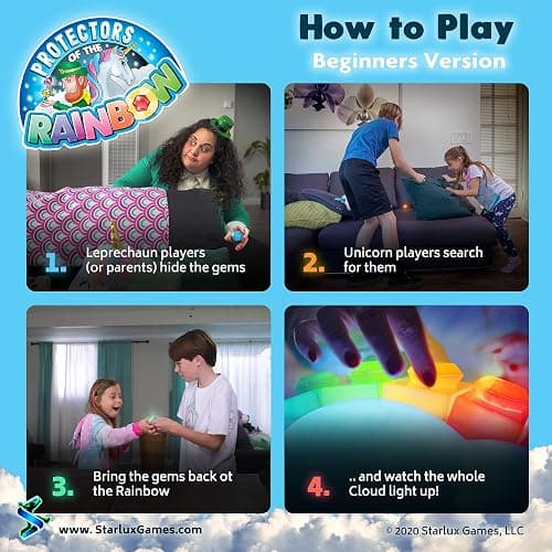 Hide and Seek Meets Rainbow Toys in “Protectors of The Rainbow” | Ages 4-10 | A Musical Treasure Hunt | Easter Egg Hunt & Glow in The Dark Game | Outdoor Toys | Unicorn & Leprechaun Theme thumbnail 6