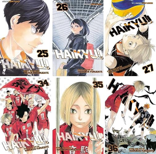 Haikyu!! Series, Complete (Vol. 1-45) Manga Set, by Haruichi Furudate (45 Books) thumbnail 7