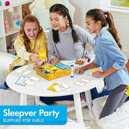 BRAVEBUG You Laugh You Lose Game - Funny Charades Kids Games - Board Games for Kids & Teens - Try Not to Laugh Challenge - Sleepover Party Supplies for Girls, Birthday Game for Family, Kids & Girls thumbnail 2