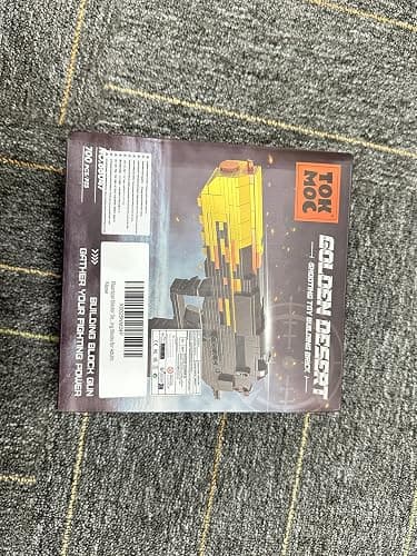 Fluorspar blaster Building Block Gun for Adults, 1: 1 Pistol Building Set for Boys Age 14+ Model Gun That Shoot Rubber Band DIY Assembling, Collectible Gift for Toy Lovers, 700Pcs thumbnail 13
