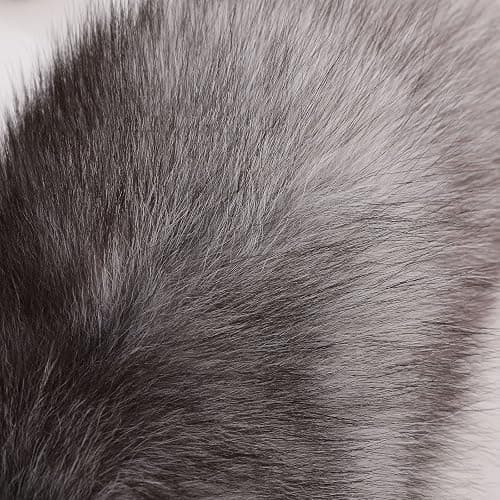 Emivery Real Fur Fox Tail Keychain Soft Fluffy Animal Tail Bag Keychain Handbag Hook Pendant Hanging Keyring Gift thumbnail 4