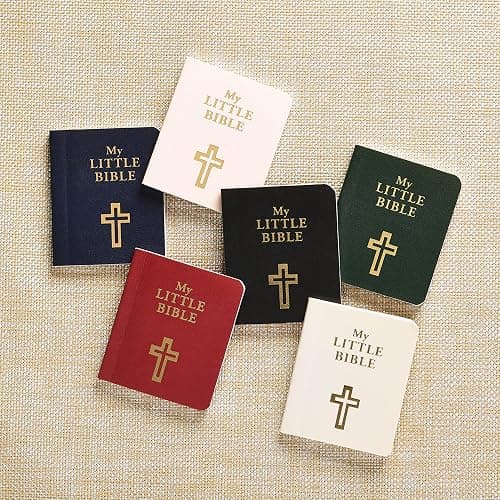 My Little Bible 2” Standard Edition Selections of Key Verses From Every Book, Tiny Palm-size OT NT Scripture for Ministry Outreach, Classic 1769 KJV Text, 2" x 2.5”, Black thumbnail 7