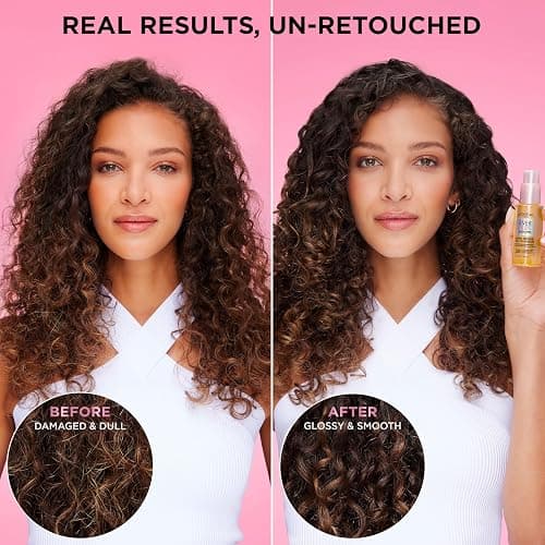 L'Oreal Paris Bond Repair Oil-in-Serum for Damaged, Color Treated Hair, Heat Protectant, Strengthens Weak Bonds, Intense Shine and Frizz Control, EverPure, 1.6 Fl Oz thumbnail 8