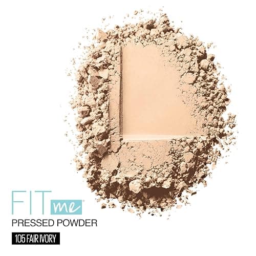 Maybelline Fit Me Matte + Poreless Pressed Face Powder Makeup & Setting Powder, Fair Ivory, 1 Count thumbnail 7