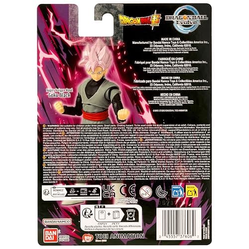 Dragon Ball Evolve - Dragon Ball Super - Super Saiyan Rose Goku Black 5" Action Figure thumbnail 6