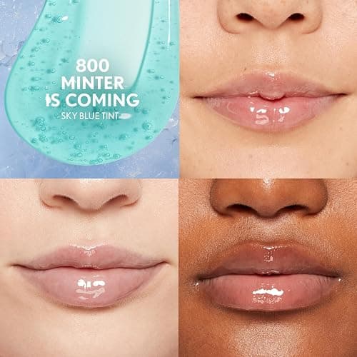Covergirl Clean Fresh Yummy Plumper Lip Gloss, 800 Minter Is Coming, Plumper Gloss, Shiny, Vegan Formula, Easy to Apply, Minty Flavor, 0.33oz thumbnail 3