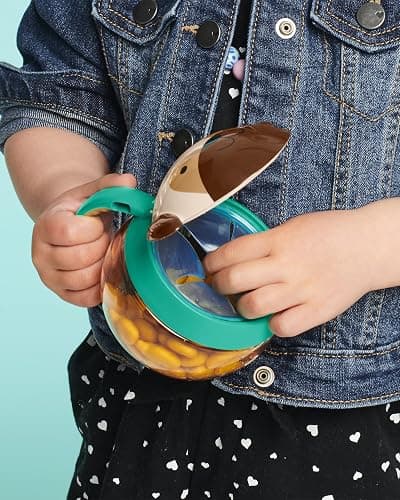 Skip Hop Baby Snack Container, Mealtime Snack Cup, Pug thumbnail 8