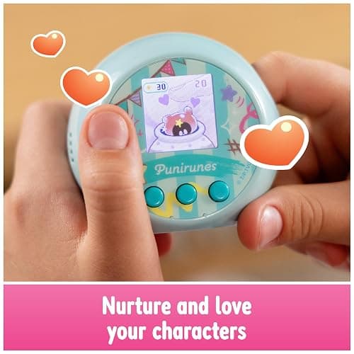 Punirunes, Interactive Digital Toy with 55 Squishy Characters Inside, Reacts to Touch, Color Display, Kids Toys for Ages 5 and up thumbnail 4