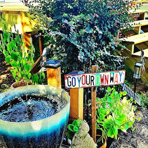 TREEPERI Vintage Gator Swamp Rd Street Sign Wall Decor Metal Tin Signs for Bar Home Bedroom Garage thumbnail 2