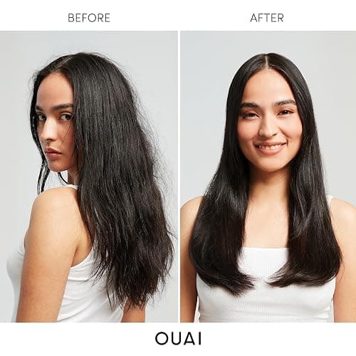 OUAI Leave In Conditioner Bundle - Multitasking Heat Protectant Spray for Hair - Prime Hair for Style, Smooth Flyaways, Add Shine & Use as Detangling Spray (2 Count, 1.5 Oz/4.7 Oz) thumbnail 7