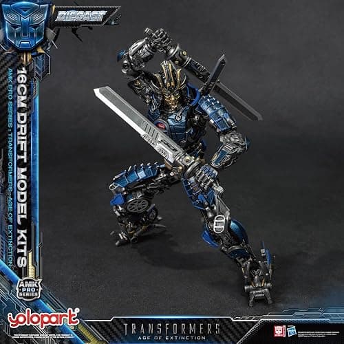 YOLOPARK Transformers Toys Age of Extinction Drift Action Figure,AMK PRO Series 6.3 Inch Highly Articulated Transformers Model Kit for Ages 15 and Up,No Converting thumbnail 4