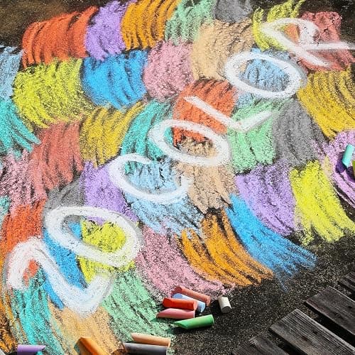 180 Pack Washable Sidewalk Chalk for Kid, 20 Colors Non-Toxic Jumbo Chalk Paint Bulk for Summer Outdoor Activity, Playground, School Classroom Chalkboard, Chalk Party Favors Set for Toddler Kids Adult thumbnail 2