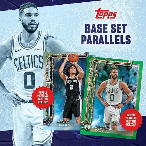 2025 Topps Holiday Basketball - Factory Sealed - Mega Box thumbnail 5