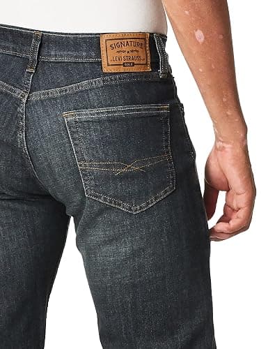 Signature by Levi Strauss & Co. Gold Mens Relaxed Fit Flex Jeans (Available in Big & Tall) thumbnail 4