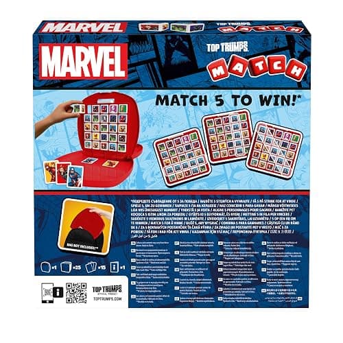 Top Trumps Marvel Match Jeu Enfant 4 Ans Plus - Jeu de logique pour 2 Joueurs - Le pour Les Fans de Marvel et des Jeux de mémoire thumbnail 7