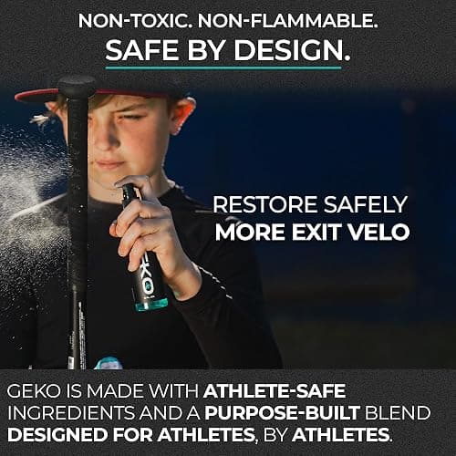 Geko 2-in-1 Grip Restore & Cleaner – #1 Basketball, Golf, Football, Volleyball, and Baseball Grip Spray – Restores Shoe, Grip & Glove Traction, Removes Dirt & Oil, Restores Control & Consistency thumbnail 5