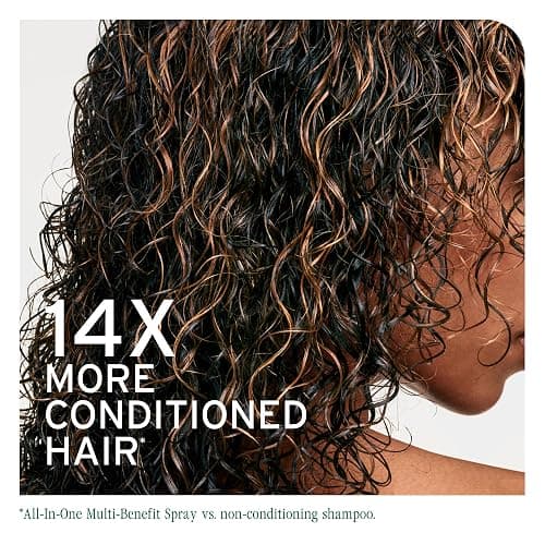 Biolage All-In-One Multi-Benefit Spray - Leave-In Treatment, Heat Protectant, Shine, Frizz Control, For All Hair Types, Coconut Oil, Vegan & Paraben-Free thumbnail 2