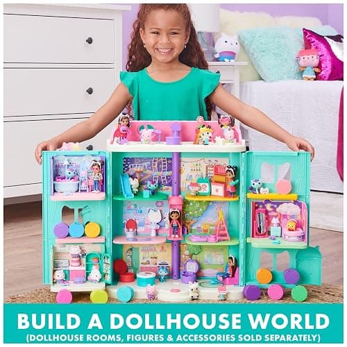 Gabby’s Dollhouse, 8-inch MerCat Purr-ific Plush Toy, Kids Toys for Ages 3 and up - Mercat thumbnail 8