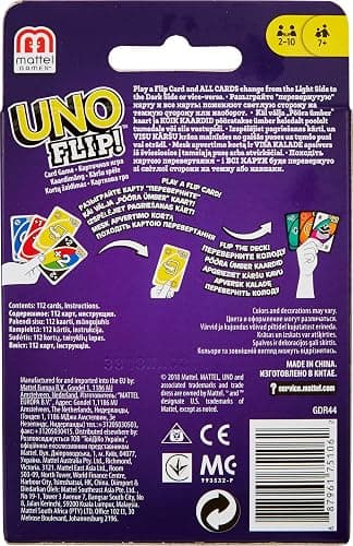 Mattel 900 GLH50 EA Uno Flip, Multicolore thumbnail 4
