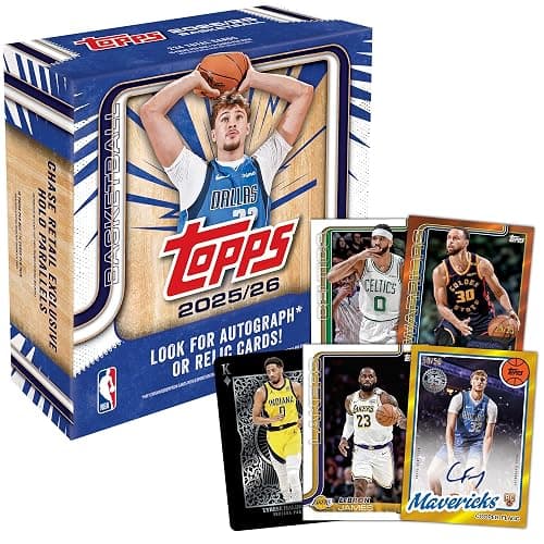 2025-26 Topps Basketball - Factory Sealed - Mega Box thumbnail 2