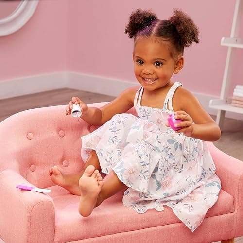 Little Tikes Play & Pamper Spa Set with 17 Accessories, Pretend Play Beauty Set, for Toddlers Kids Ages 2+ Years thumbnail 4