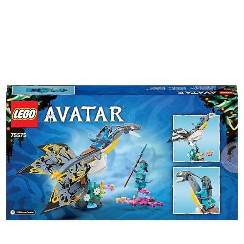 LEGO Avatar La Scoperta di Ilu, Set dal Film La Via dell’Acqua da Collezione, Creatura Giocattolo Subacquea Simile ad Animale, Giochi per Bambini 75575 thumbnail 7