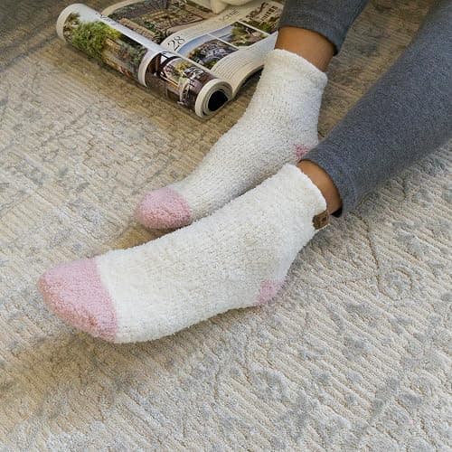 BEARPAW Ladies 6 Pair Pack Cozy Super Soft Warm Lounge Socks Multi Color Patterned Ankle and Low Cut Packs thumbnail 2