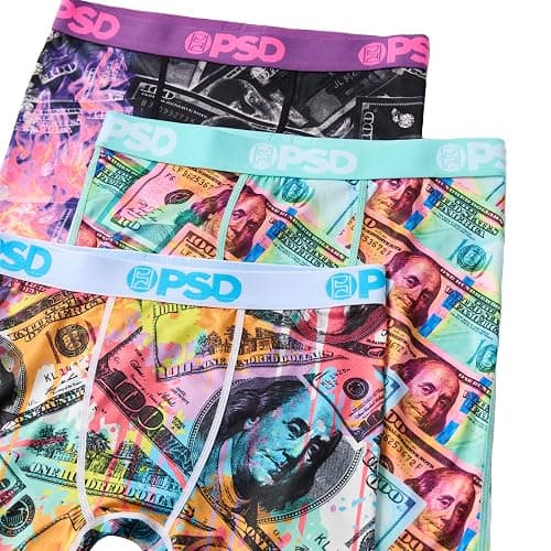PSD Underwear Boys Boxer Briefs - Animal Print, Comfortable Active Underwear for Boys, Packs & Singles thumbnail 6