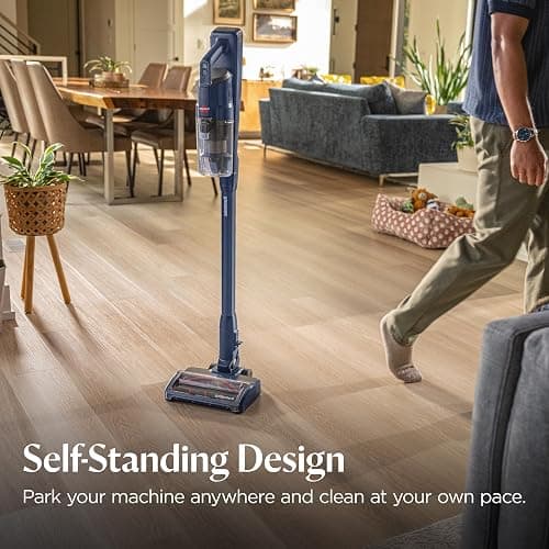 Bissell PowerClean DualBrush 280W Self-Standing Vacuum, 4196K | DualBrush & AutoAdapt technology; self-cleaning brush roll; removable battery; bright headlights thumbnail 7