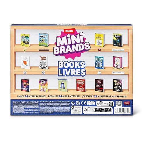 Mini Brands Books Advent Calendar by ZURU, Collectible Seasonal Toys for Girls, Boys, and Collectors thumbnail 6