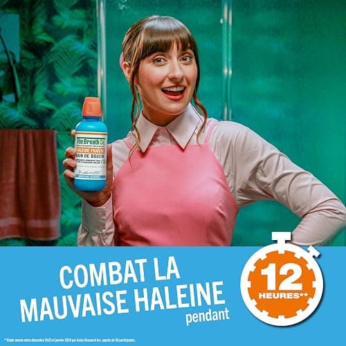 The Breath Co. Bain de Bouche sans Alcool - Menthe Givrée - 500ml thumbnail 3