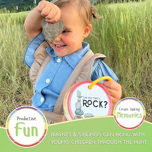 LMC Products Children's Scavenger Hunt | Toddler Activities | Games for 2, 3 Year Old's & Up | Kids Educational Scavenger Hunt Cards (Outdoor Edition) thumbnail 6