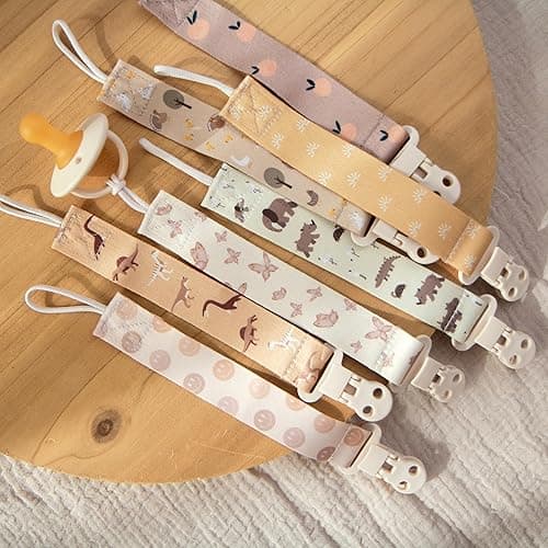 Stadela Baby Pacifier Clip Holder - Girl or Boy Unisex 4 Pack Gift Set – Fishing Theme (Gone Fishing) - Gone Fishing thumbnail 7