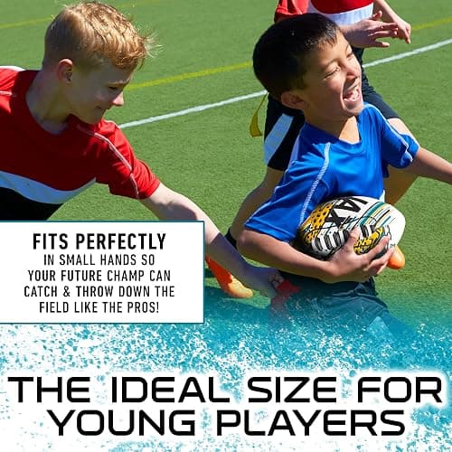Franklin Sports NFL Team Mini Footballs - Youth 8.5" Official NFL Licensed Football + Air Pump Set thumbnail 5