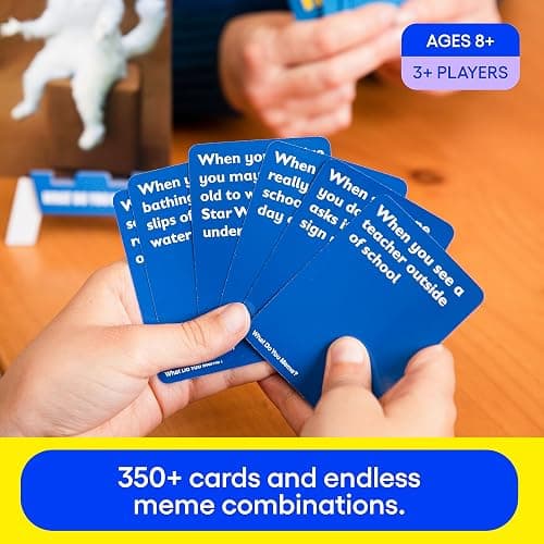WHAT DO YOU MEME? Family Edition - The Hilarious Family Party Card Game For Meme Lovers thumbnail 5