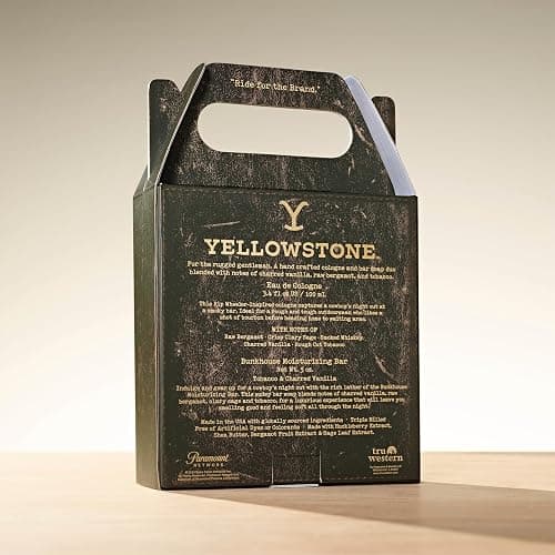 Yellowstone Men's Fragrance & Grooming Gift Set by Tru Western, Eau de Cologne & Artinsal Bar Soap - 1 fl oz thumbnail 8
