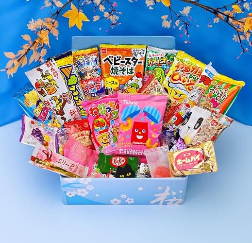 Sakura Box Japanese Snacks & Candy 30 Piece Dagashi Set Gift (Box) - Box thumbnail 4