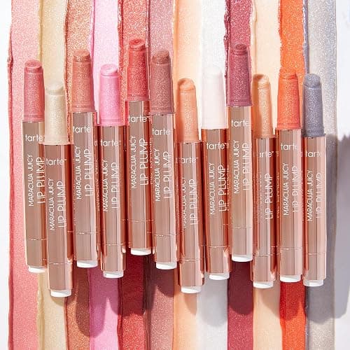 tarte maracuja juicy shimmer glass lip plump – Hydrating & Volumizing Lip Gloss Balm with Hyaluronic Acid & Vitamin E, Plumps & Moisturizes, Vegan & Cruelty-Free thumbnail 7