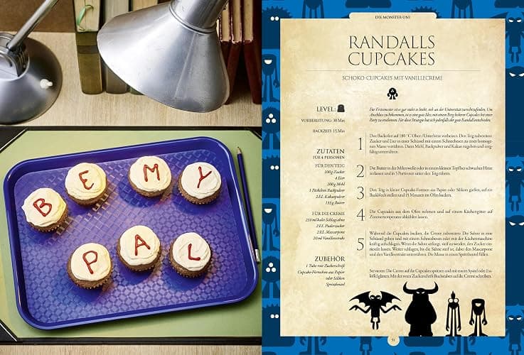 Disney: Das zauberhafte Back- und Dessertbuch: Die besten Rezepte zu den beliebtesten Filmen. Kuchen, Muffins, Kekse und süße Kreationen zu ... Schneewittchen, Rapunzel, Zoomania und Co. thumbnail 3