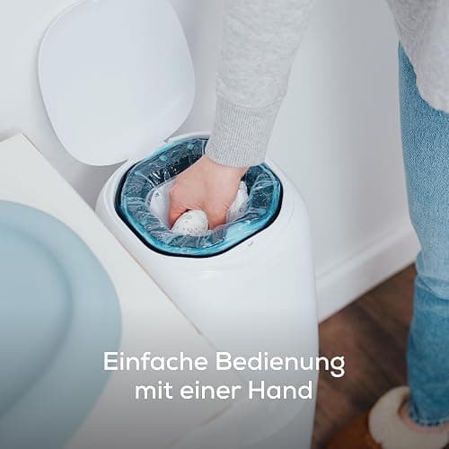 Angelcare Original Classic XL Windeleimer, 5 x weniger Folienverbrauch, Umweltfreundlicheres System mit 1 Nachfüllkassette thumbnail 5