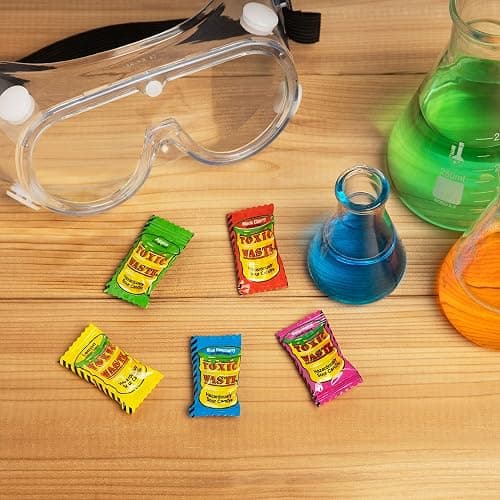 TOXIC WASTE - Hazardously Sour Candy - Apple, Watermelon, Lemon, Blue Raspberry, & Black Cherry Flavors - 1 lb. Bag thumbnail 3
