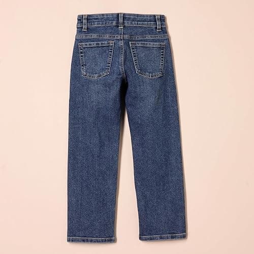 Amazon Essentials Boys' Regular Straight-Fit Jeans thumbnail 3