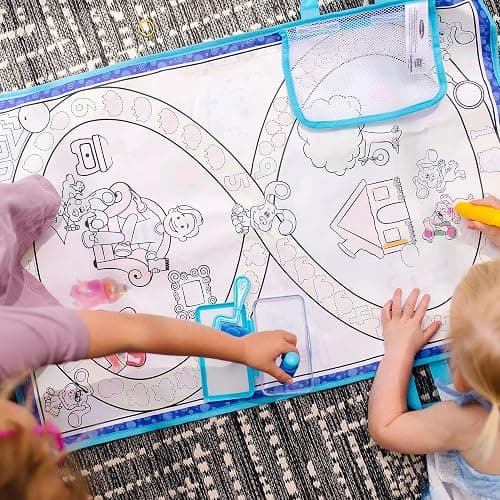 Melissa & Doug Blue's Clues & You! Water Wow! Activity Mat (20 Inches x 30 Inches) with Reusable Water Reveal Surface thumbnail 5