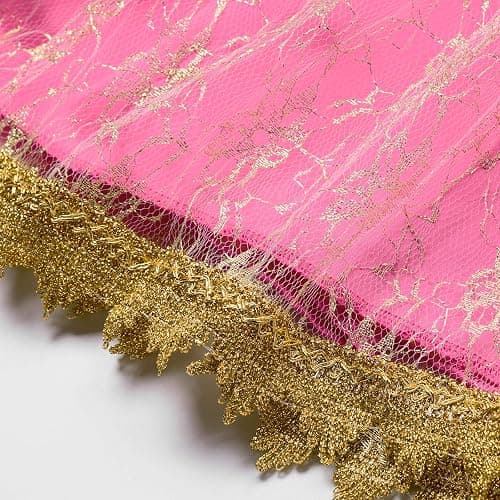 JerrisApparel Girls Pink Princess Costume Halloween Cosplay Party Dress up thumbnail 8