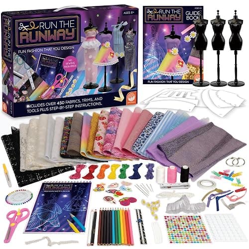 MindWare Run The Runway Fashion Design Kit for 8 Year Olds and Up - Image 1